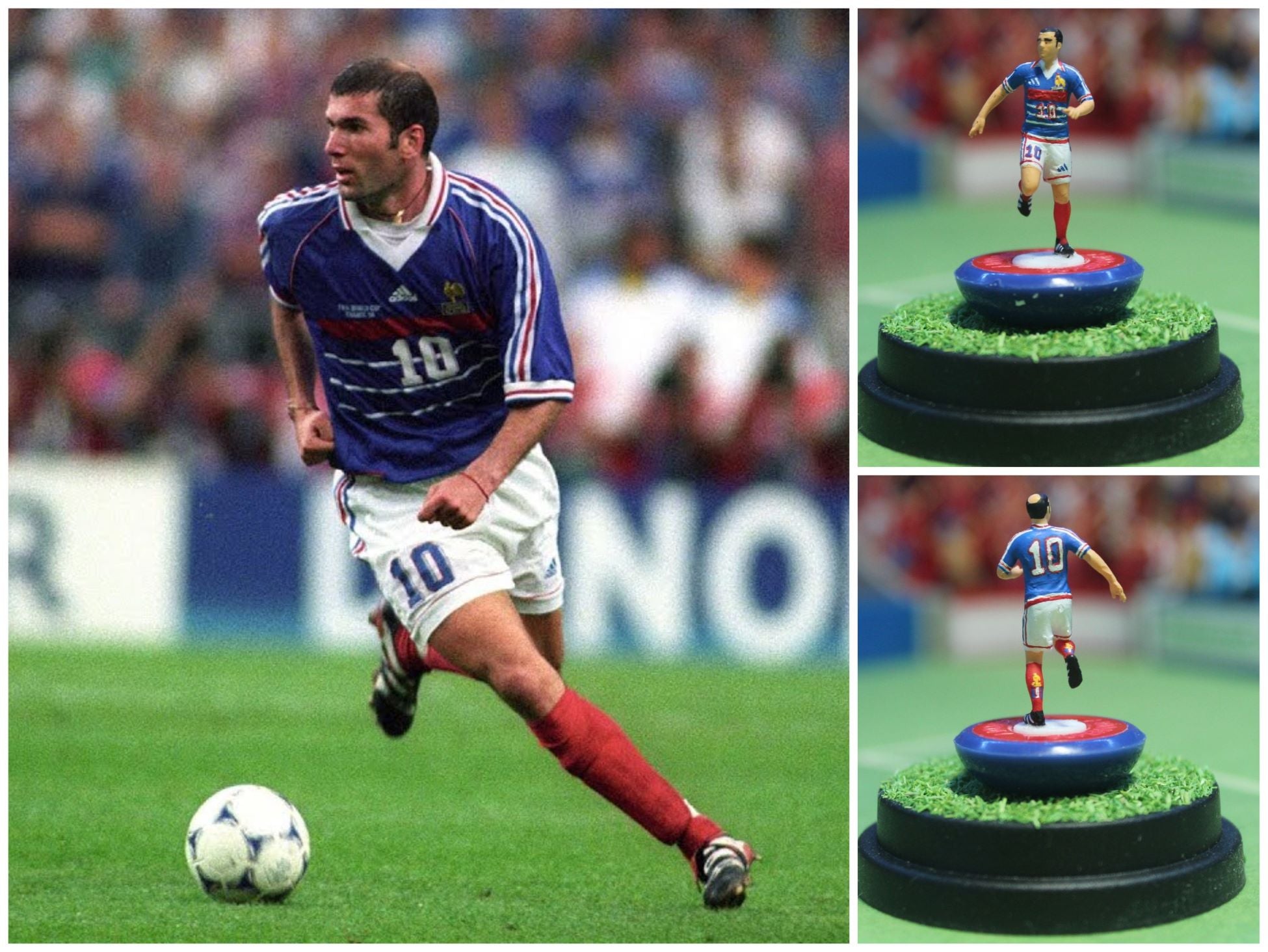 ジダン Zinedine Zidane プロスターズフィギュア 希少 レア 未開封品 CORINTHIAN コリンシアン HEADLINERS ヘッド